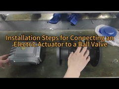 صمام الكرة الكهربائي للسيطرة على مقعد المعدن