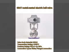 البيئات الصعبة تتطلب صمامات أكثر صلابة - صمام الكرة الكهربائي المعدني GRAT